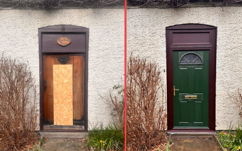 Custom made wide Solid Core Composite Doors quickly